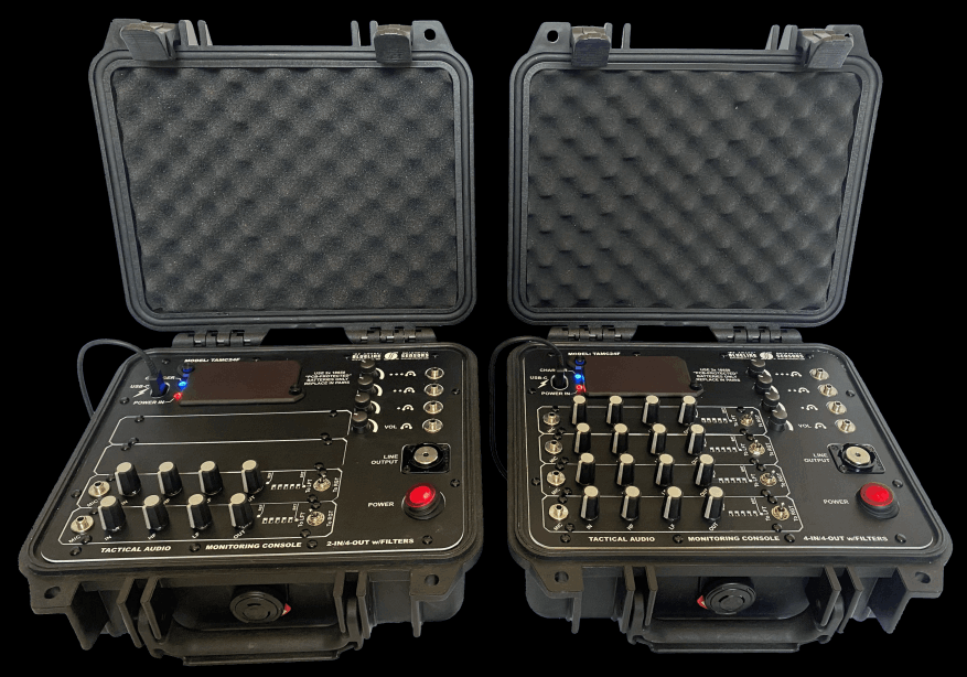 TAMC Tactical Audio Monitoring Consoles